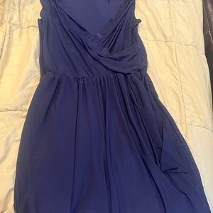 Elegant Blue Women's Dress